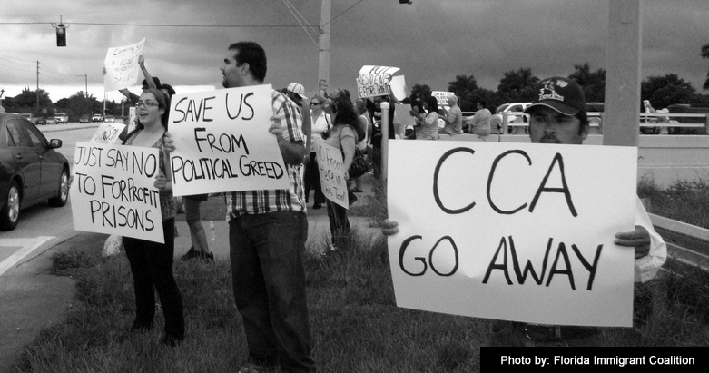 CCA Go Away by Florida Immigrant Coalition on Flickr